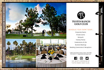 event promotion menu ad